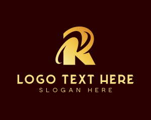 Multimedia - Creative Business Letter R logo design
