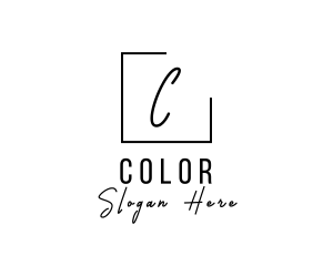 Signature Script Fashion Tailoring Logo