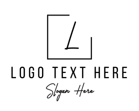 Caterer - Style Letter Square logo design