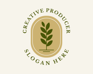 Leaf Plant Farming  Logo