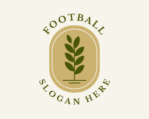 Leaf Plant Farming  Logo