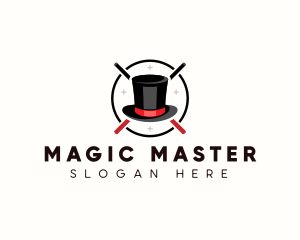 Magic Top Hat  logo design