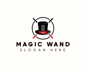 Magic Top Hat  logo design