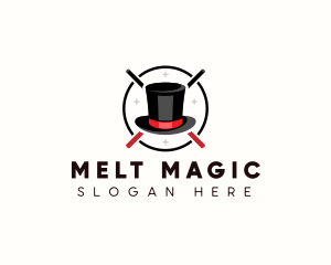 Magic Top Hat  logo design