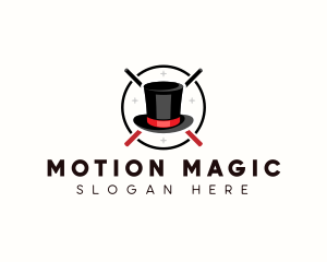 Magic Top Hat  logo design