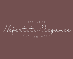 Feminine Elegant Business logo design