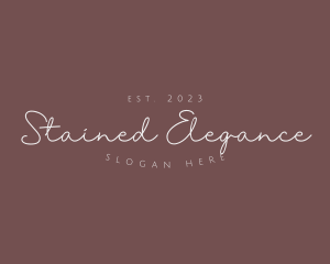 Feminine Elegant Business logo design