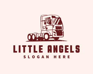 Freight Transport Vehicle Logo