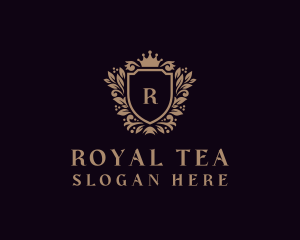 Royal Crown Shield logo design