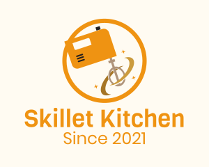 Kitchen Mixer Mixing logo design