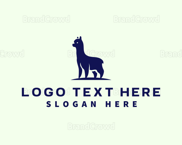 Alpaca Llama Farm Logo