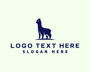 Animal - Alpaca Llama Farm logo design