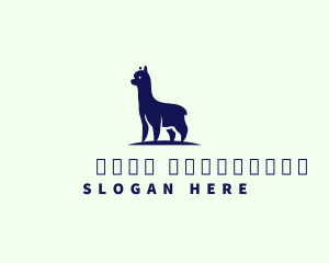 Wild - Alpaca Llama Farm logo design