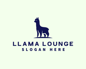 Llama - Alpaca Llama Farm logo design