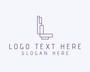Architectural - Business Firm Letter L logo design