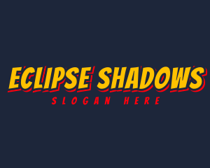 Shadow - Comic Shadow Business logo design