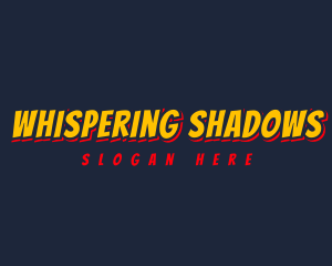 Comic Shadow Business logo design