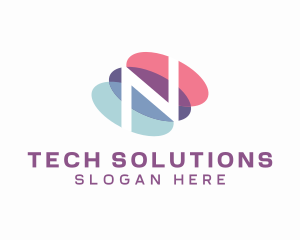 Software - Software 3D Letter N logo design