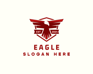 Eagle Shield Aviation logo design