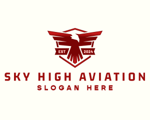 Aviation - Eagle Shield Aviation logo design