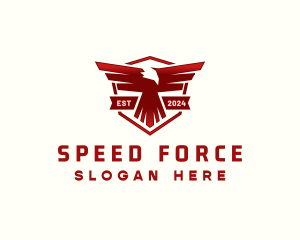 Eagle Shield Aviation logo design