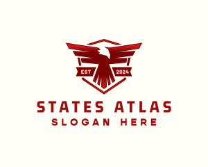 Eagle Shield Aviation logo design