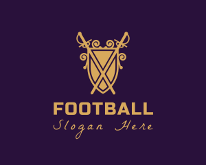 Esports - Royal Medieval Shield logo design
