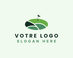 Golf Sports Competition Logo