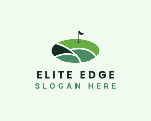 Golf Sports Competition logo design