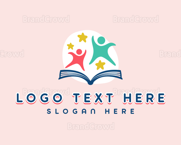 Nursery Children Book Logo