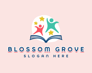Nursery - Nursery Children Book logo design