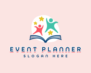 Learning - Nursery Children Book logo design