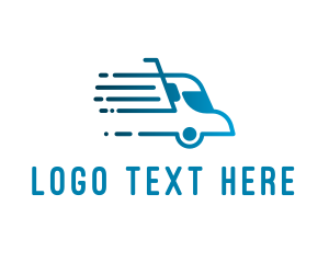 Trucking Company - Fast Logistic Movers logo design