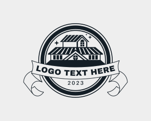 Mortgage - House Roof Repair logo design