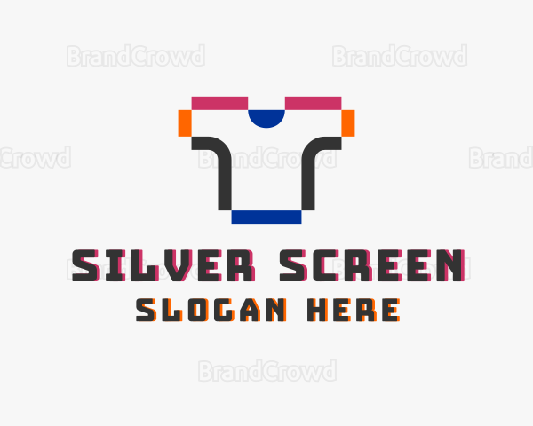 Pixel Shirt Merch Logo