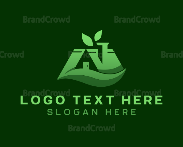 Home Backyard Landscaping Logo