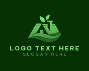 Landscaping - Home Backyard Landscaping logo design