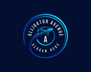 Aviation Airplane Tour logo design