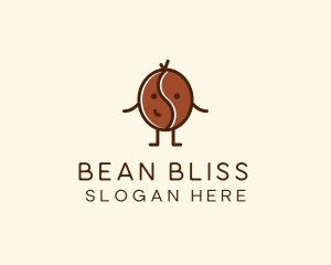 Bean - Coffee Bean Baby logo design