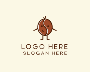 Latte - Coffee Bean Baby logo design