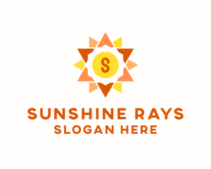 Solar Sun Power  logo design