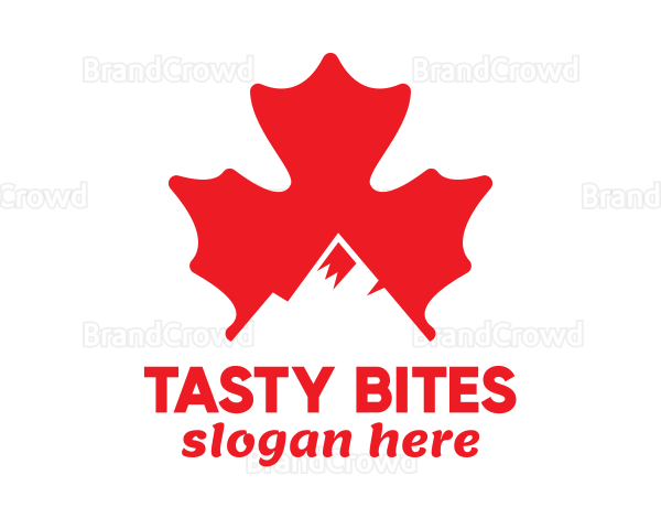 Canadian Mountain Peak Logo