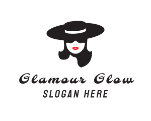 Glamour - Fashion Woman Silhouette logo design