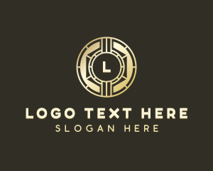 Currency - Cryptocurrency Digital Fintech logo design
