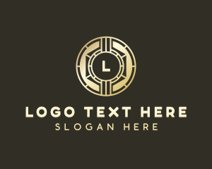 Fintech - Cryptocurrency Digital Fintech logo design