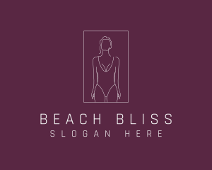 Swimsuit - Female Swimsuit Boutique logo design