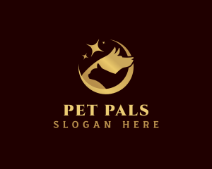 Luxury Veterinary Pet logo design