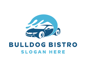 Auto Wash Cleaning logo design