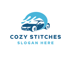 Auto Wash Cleaning logo design