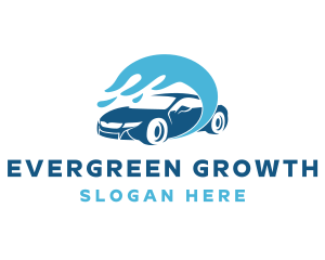 Auto Wash Cleaning logo design